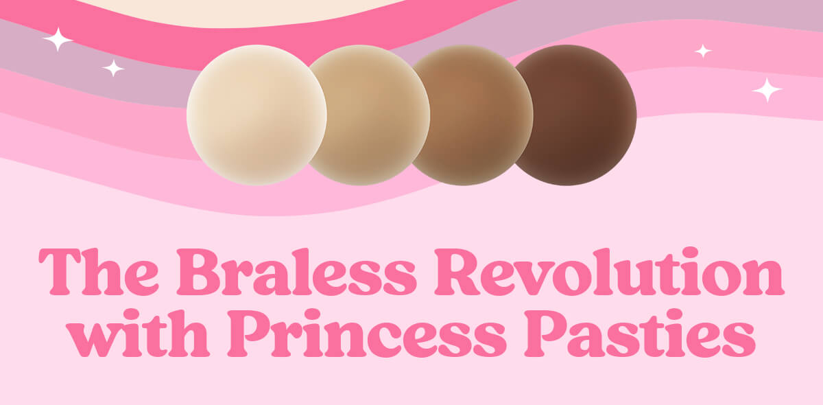 Image of the four Princess Pasties shades