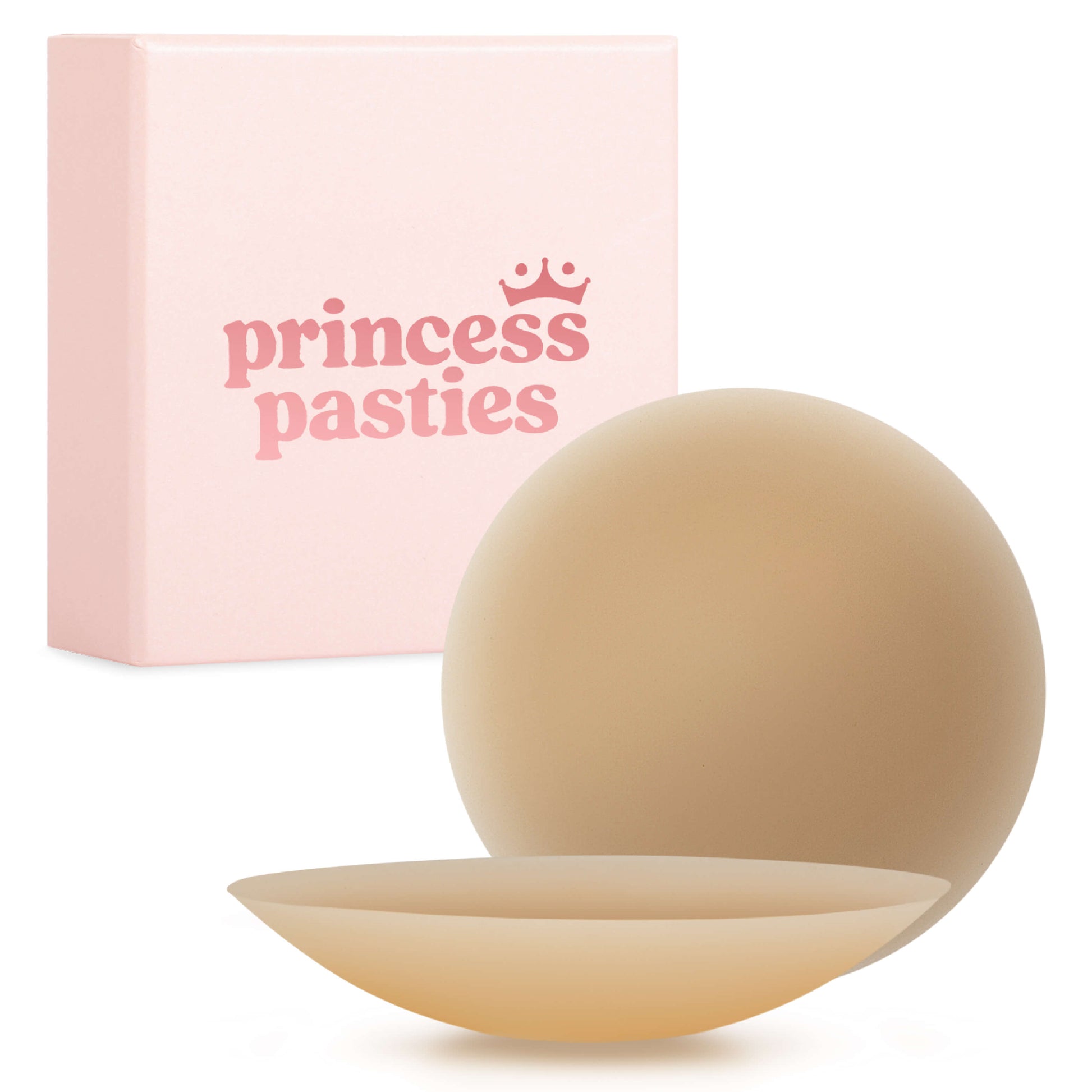 Princess Pasties  Reusable Adhesive Nipple Covers Fit for Royalty
